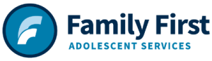 Family First Adolescent Services logo, BURG+CO. Marketing client