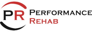 Performance Rehab logo, BURG+CO. Marketing client
