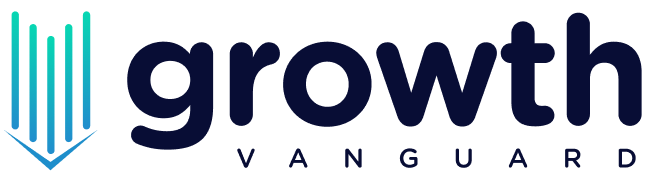 Growth Vanguard logo, BURG+CO. Marketing client review